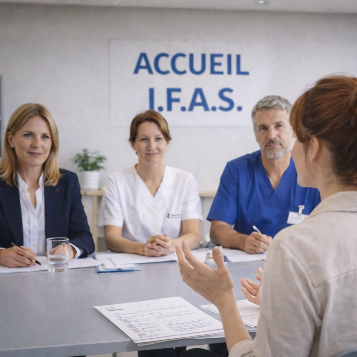 Membres du Jury au concours aide-soignant de l'IFAS