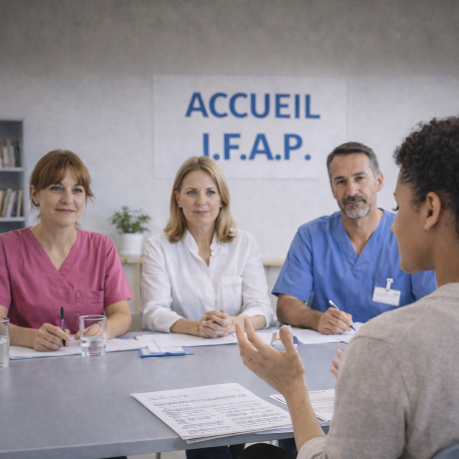 Membres du Jury au concours auxiliaire de pu&eacute;riculture de l'IFAP